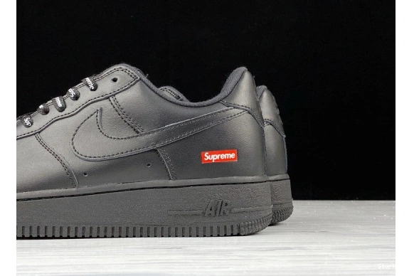  1 Force  Supreme CU9225-001 Air Nike Low Black 0321